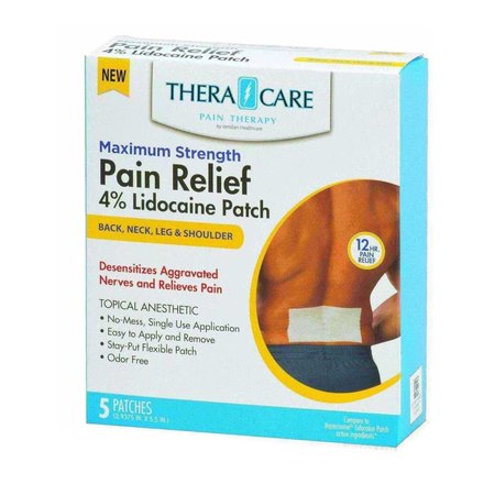 Theracare TheraCare Pain Relief 4% Lidocaine Patch (5 count) 24-911